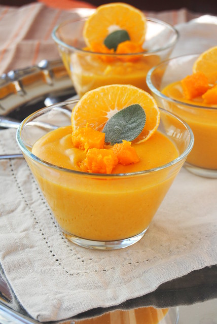 Pumpkin and Tangerine Pudding