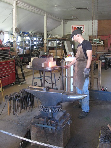 Blacksmith at Gordon Skagit Farms