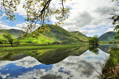 mountains reflections landscapes countryside lakes cumbria thelakedistrict brotherswater