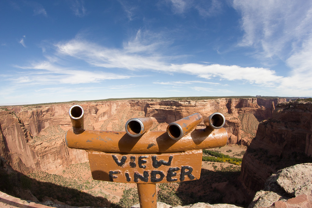View from South Rim Drive at Canyon de Chelly