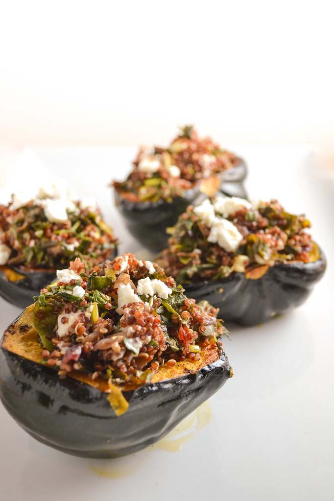 stuffed acorn squash | things i made today