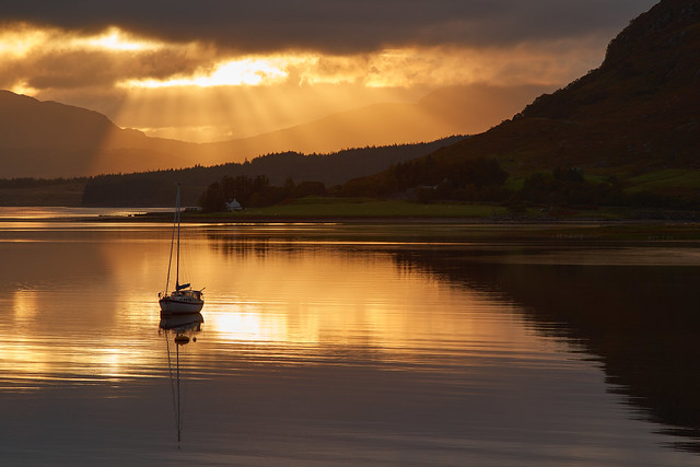 Lever de soleil sur l'île de Skye #2 [ Ecosse ]