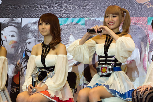 ANIME IDOL ASIA 2014 - Kamen Rider Girls meet & greet