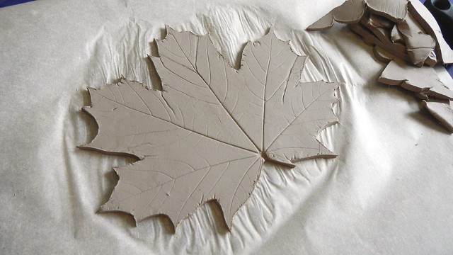 Clay Leaves 15