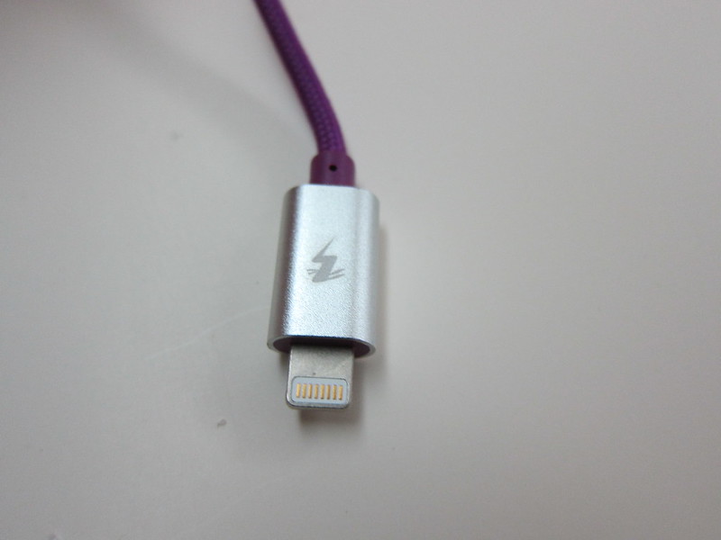 Lightning Rabbit Cables - Purple Lightning Rabbit - Lightning End