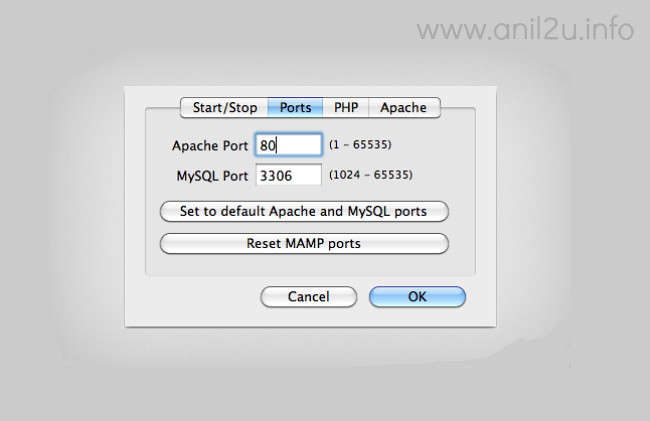 PHP installation procedure in Mac(MAMP) by Anil Kumar Panigrahi