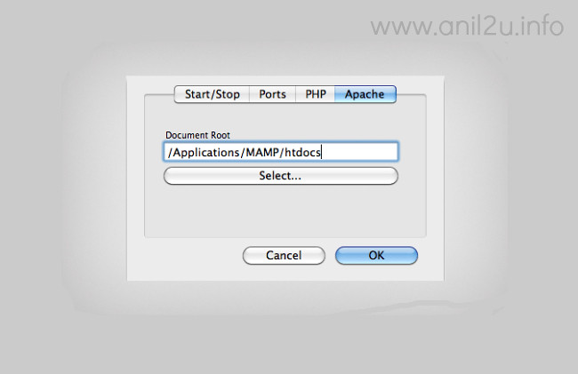 PHP installation procedure in Mac(MAMP) by Anil Kumar Panigrahi