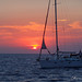 Ibiza - Coucher de soleil en haute mer