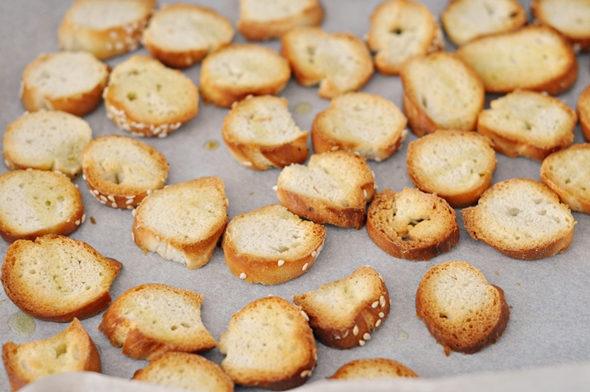 Chickpea & Polenta Cracker & Bagel Chips Recipes {Quick Party Nibbles Ideas with Philadelphia Cream Cheese} | www.fussfreecooking.com