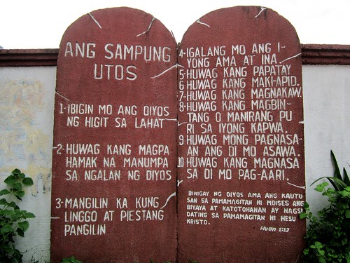 nagcarlan laguna luzon ten commandments philippines asia world