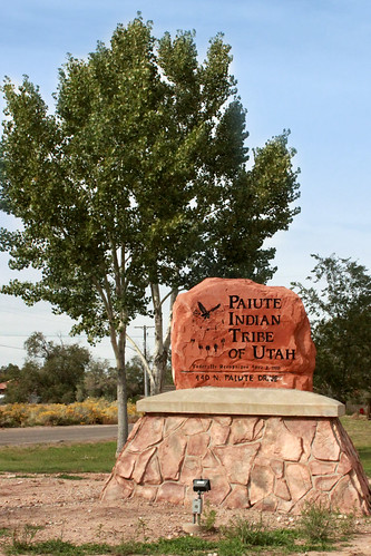 The Paiute Tribe headquarters in Cedar City, Utah.