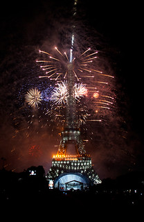 Feu d'artifice du 14 Juillet à la Tour Eiffel !