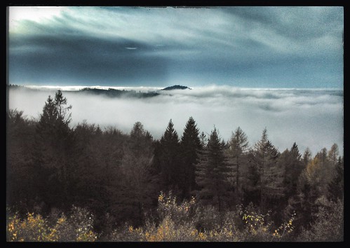 mist mountain bavaria haze