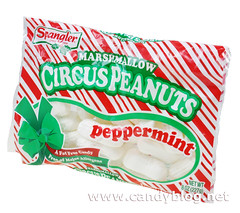 Spangler Marshmallow Circus Peanuts Peppermint