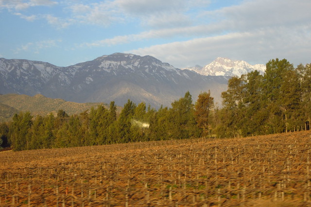 Views from the Ride Between Mendoza, Argentina and Santiago, Chile