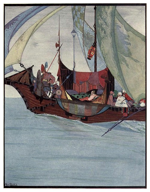 005-La balada del capitan-The year's at the spring…1920- ilustrador Harry Clarke