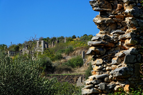 history landscape nikon stones greece hdr stonehouses platanos vilage abandonedvillage almiros magnesia d7100 oldvilage nikon18105 nikond7100