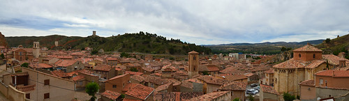city españa landscape town spain panoramic zaragoza aragon aragón daroca