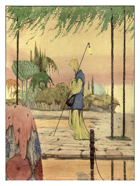 001-La isla del lago Innisfree-The year's at the spring…1920- ilustrador Harry Clarke
