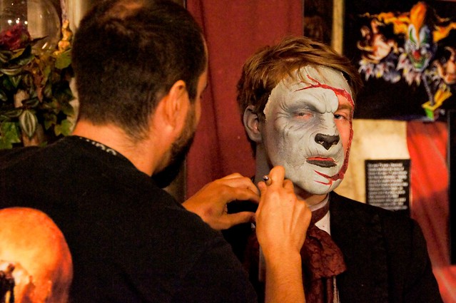 Face Off makeup at Halloween Horror Nights 2014