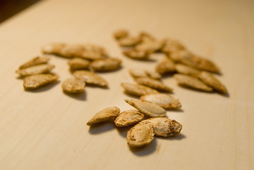 roasted pumpkin seeds