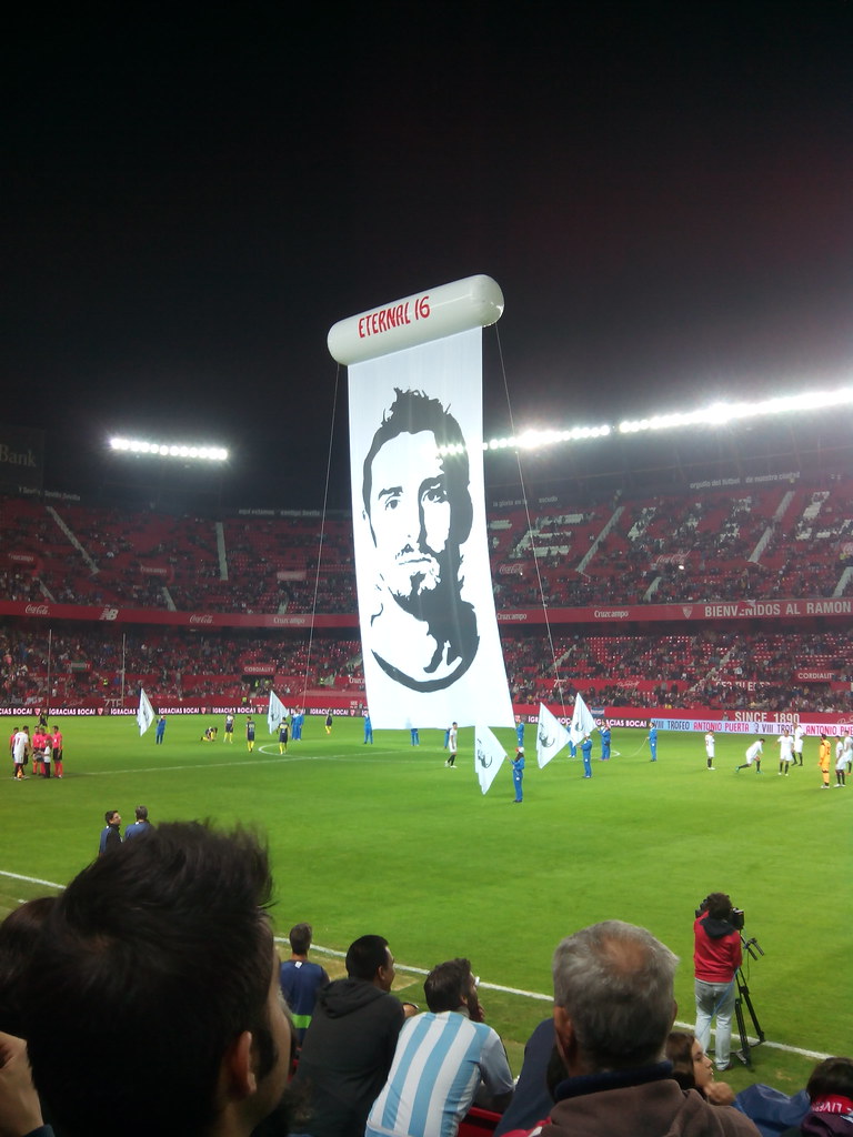 Partido amistoso. VIII Trofeo Antonio Puerta. Estadio Ramón Sánchez-Pizjuán. Avenida Eduardo Dato (Sevilla).