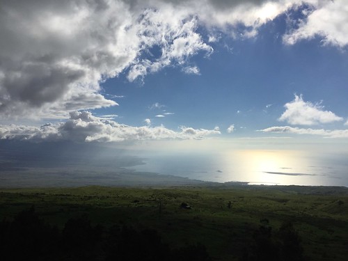 sea clouds hawaii scenery view bigisland