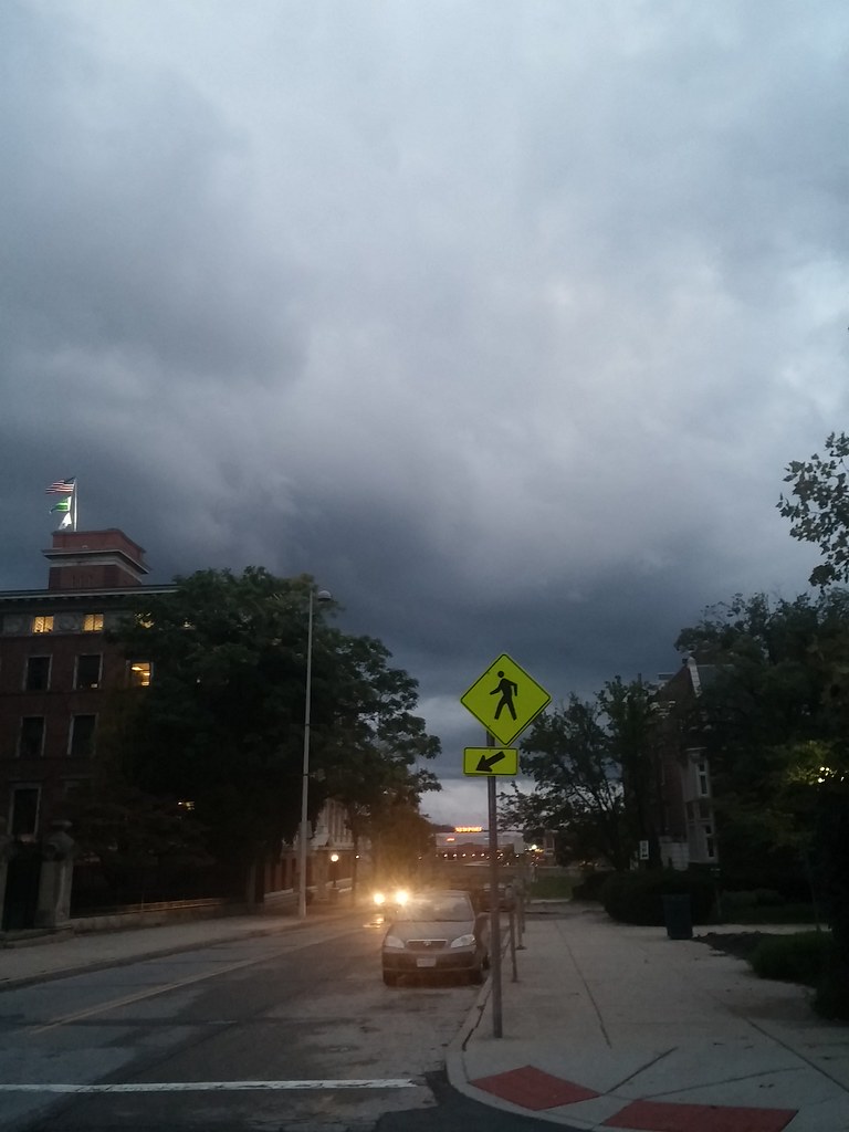 Ominous clouds