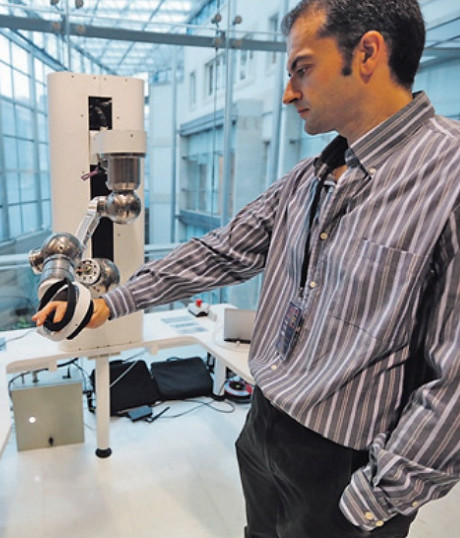 EMTE lidera el desarrollo de un brazo robot para la rehabilitación de pacientes con ictus