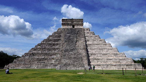 mexico maya yucatan el mayan castillo chichénitzá
