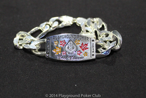 Playground Poker Fall Classic 2014 Champion's Bracelet