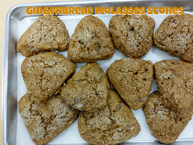 Gingerbread Molasses Scones