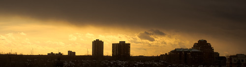 sunset sky urban cloud clouds montreal olympus epl5