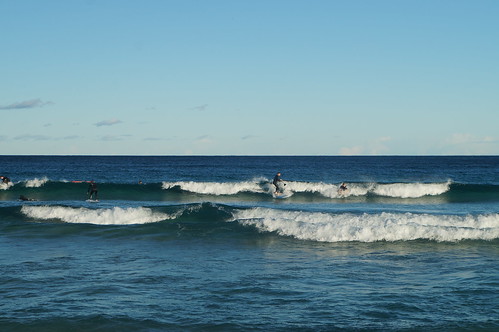 Bondi Beach surfing