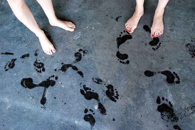 Wet Footprints