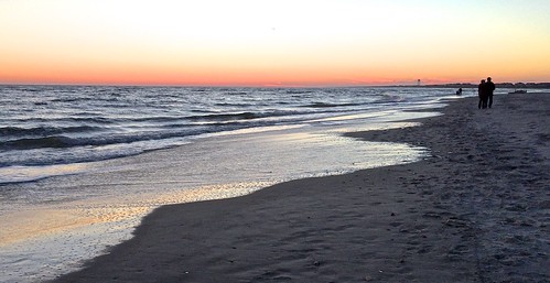sunset beach oakisland