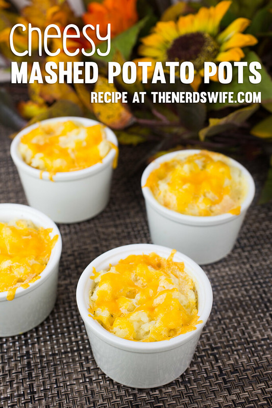Cheesy Mashed Potato Pots