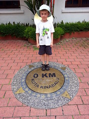 Cam in the official centre of Kota Kinabalu