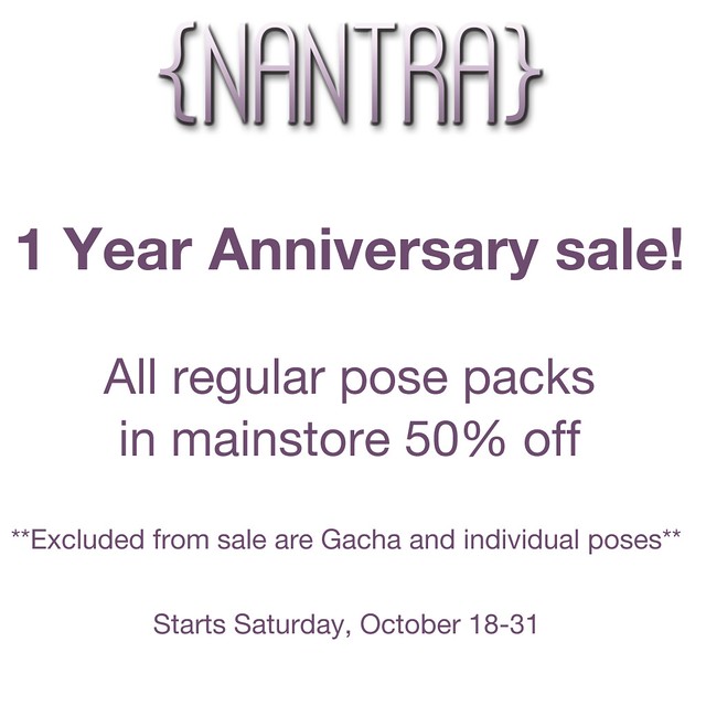 {NanTra} is 1 years old! So come celebrate with us!
