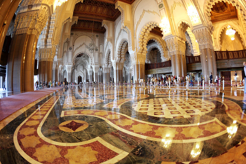 Mosque floor