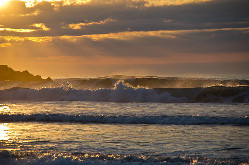ocean sky seascape clouds sunrise surf maine newengland wells atlantic coastal wellsbeach wellsme