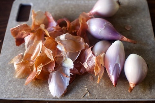 slivers of shallots, if you please