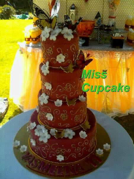 Cake by Bibi Aysha Ravat of Miss Cupcake