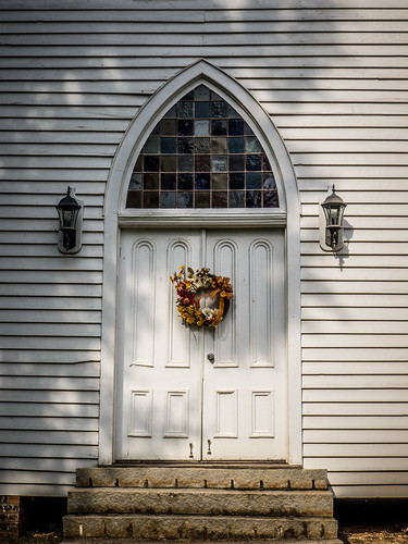 Philomath Church Door