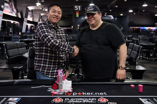 Event 5 Champion Brian Yoon and Runner-up Franco Amorelli