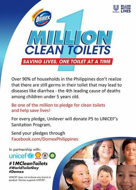 1 Million Clean Toilets Campaign by Domex Philippines