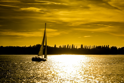 sunset holland water netherlands sailboat landscape photography nikon sailing d3100