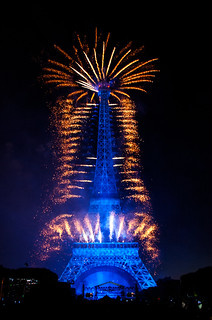 Feu d'artifice du 14 Juillet à la Tour Eiffel !