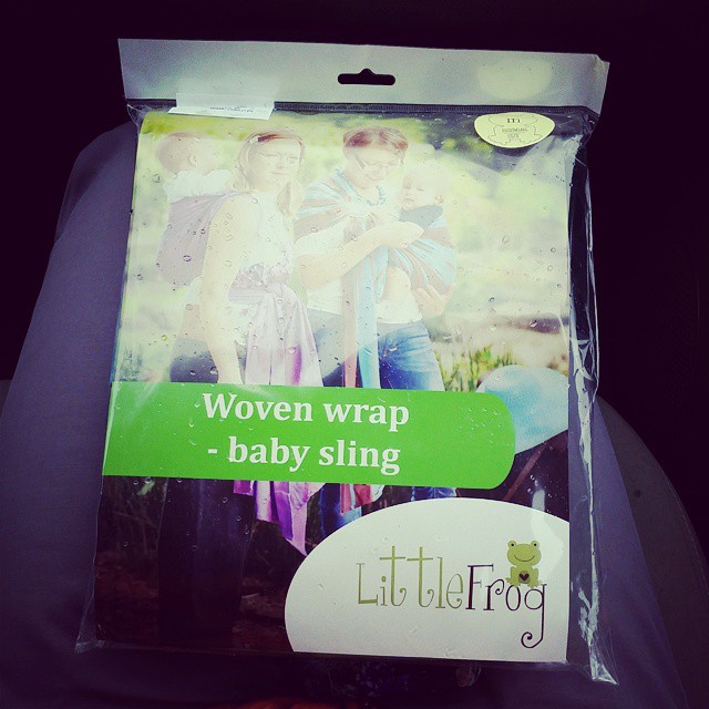 Newest addition to our #babywearing collection! Can't wait to try it...