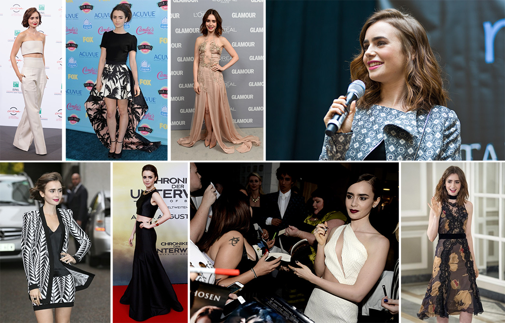 Lily-Collins-red-carpet